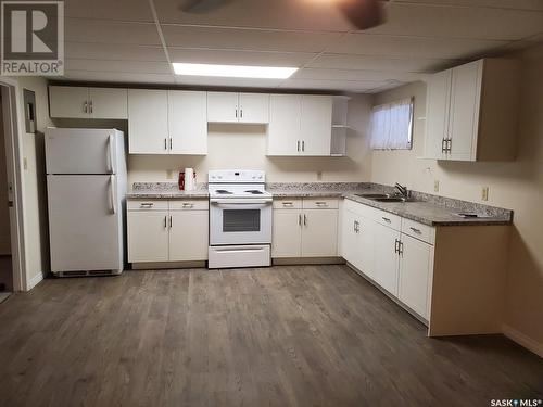 224 3Rd Avenue, Big River, SK - Indoor Photo Showing Kitchen With Double Sink