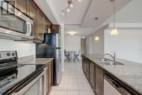 410 - 1030 Coronation Drive, London, ON - Indoor Photo Showing Kitchen With Double Sink With Upgraded Kitchen