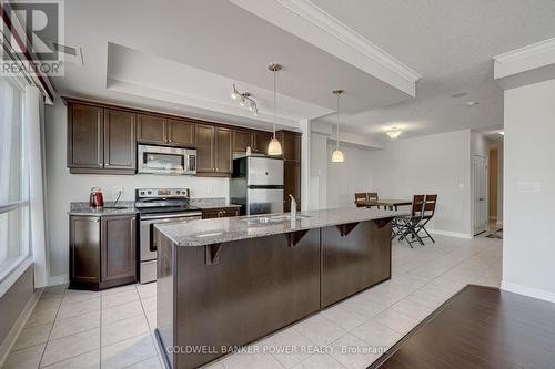 410 - 1030 Coronation Drive, London, ON - Indoor Photo Showing Kitchen With Upgraded Kitchen