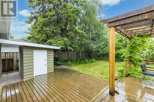 608 Leslie Avenue, Saskatoon, SK - Outdoor With Deck Patio Veranda