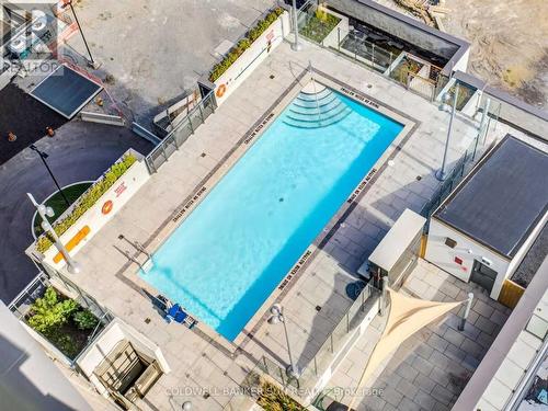 416 - 30 Meadowglen Place, Toronto (Woburn), ON - Outdoor With In Ground Pool With View