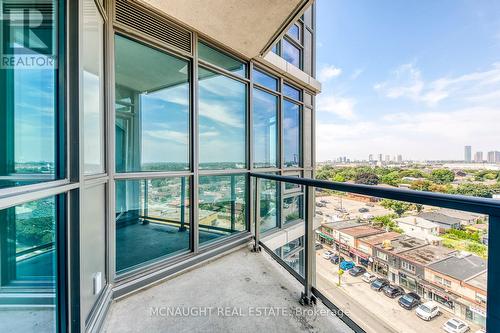 914 - 1185 The Queensway, Toronto (Islington-City Centre West), ON - Outdoor With Balcony With View With Exterior