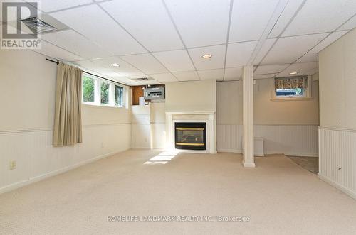 33 Sir Brandiles Place, Markham, ON - Indoor Photo Showing Other Room With Fireplace