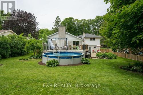 34 Taylor Drive, Prince Edward County (Ameliasburgh), ON - Outdoor With Above Ground Pool With Backyard