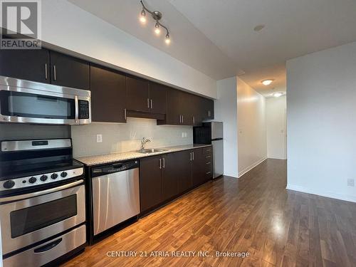 1504 - 30 Herons Hill Way, Toronto, ON - Indoor Photo Showing Kitchen With Stainless Steel Kitchen