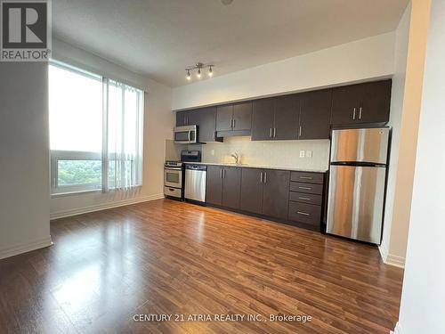 1504 - 30 Herons Hill Way, Toronto, ON - Indoor Photo Showing Kitchen With Stainless Steel Kitchen