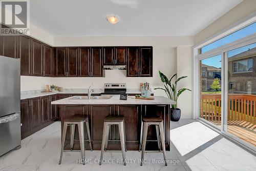 143 Terry Fox Drive, Barrie, ON - Indoor Photo Showing Kitchen With Double Sink