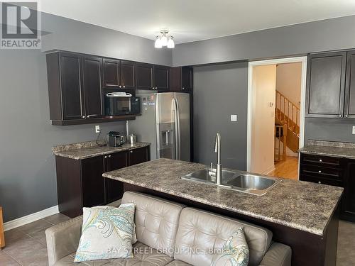 5445 Festival Drive, Mississauga (Churchill Meadows), ON - Indoor Photo Showing Kitchen With Double Sink