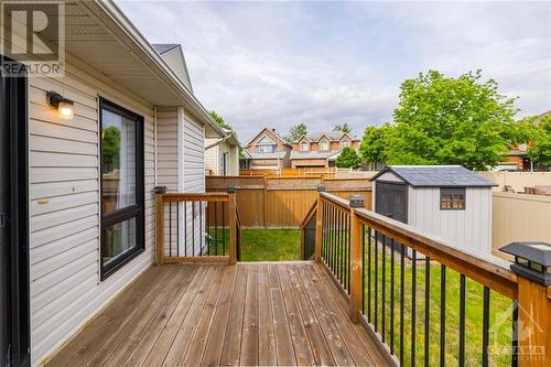 274 Deercroft Avenue, Ottawa, ON - Outdoor With Deck Patio Veranda With Exterior