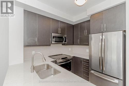 315 - 1105 Leger Way, Milton (Ford), ON - Indoor Photo Showing Kitchen With Stainless Steel Kitchen With Double Sink With Upgraded Kitchen