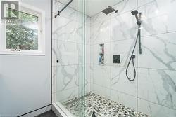 spacious walk in shower - 