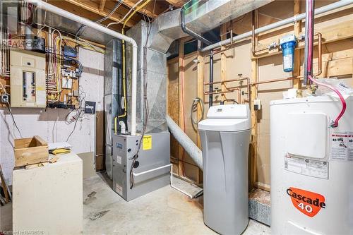 utility room - 216 Fisher Crescent, Ayton, ON - Indoor Photo Showing Basement