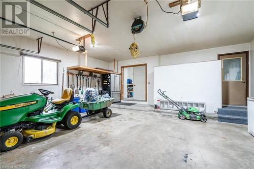 216 Fisher Crescent, Ayton, ON - Indoor Photo Showing Garage