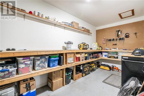 workshop behind garage - 216 Fisher Crescent, Ayton, ON - Indoor