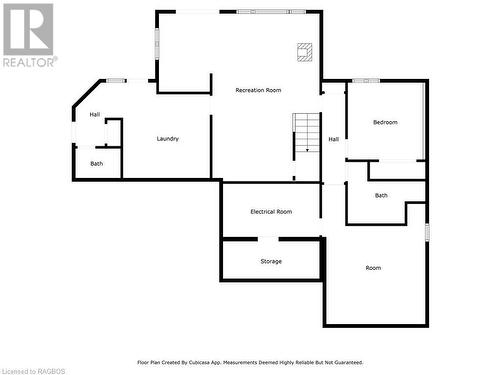 lower level floor plan - 216 Fisher Crescent, Ayton, ON - Other