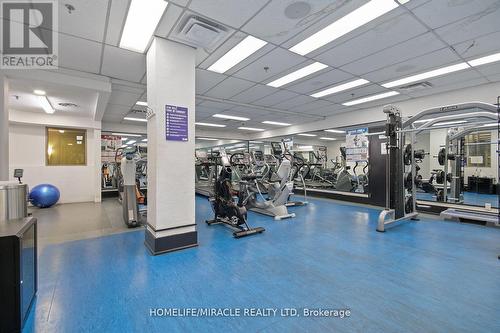 609 - 44 Gerrard Street, Toronto (Bay Street Corridor), ON - Indoor Photo Showing Gym Room