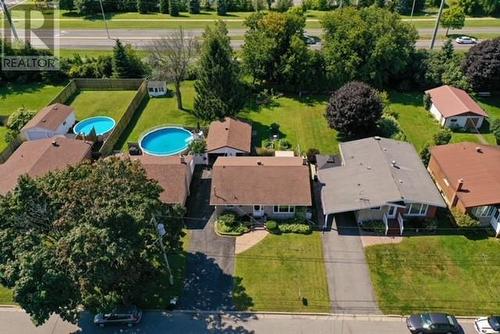 417 Danis Avenue W, Cornwall, ON - Outdoor With Above Ground Pool With View