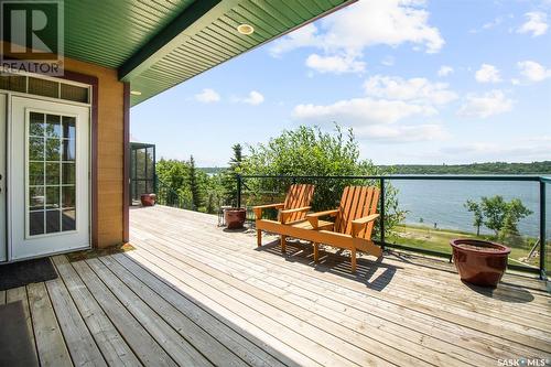 12 Watson Bay, Mckillop Rm No. 220, SK - Outdoor With Body Of Water With Deck Patio Veranda With Exterior