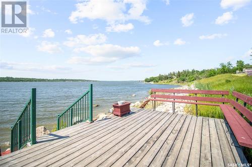 12 Watson Bay, Mckillop Rm No. 220, SK - Outdoor With Body Of Water With Deck Patio Veranda With View