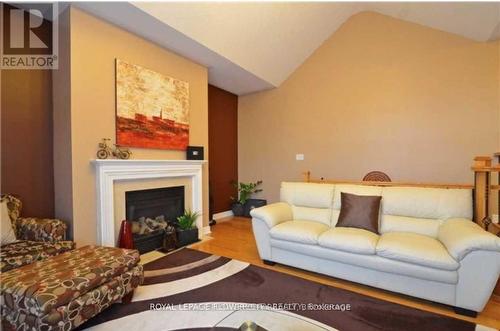 37 Blue Diamond Drive, Brampton, ON - Indoor Photo Showing Living Room With Fireplace