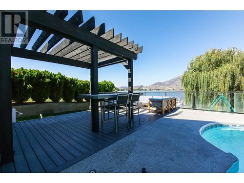 8516 32Nd Avenue, Osoyoos, BC - Outdoor With Deck Patio Veranda