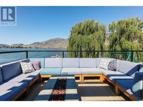 8516 32Nd Avenue, Osoyoos, BC - Outdoor With Body Of Water With Deck Patio Veranda