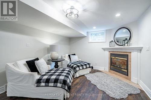 3 Oldenburg Road, Hamilton, ON - Indoor Photo Showing Bedroom With Fireplace