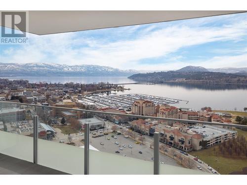 1191 Sunset Drive Unit# 2704, Kelowna, BC - Outdoor With Body Of Water With Balcony With View