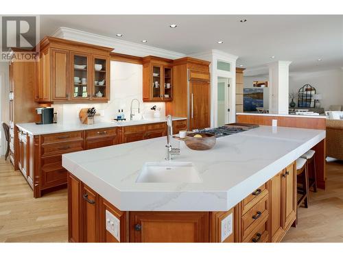 4397 Hobson Road, Kelowna, BC - Indoor Photo Showing Kitchen With Double Sink