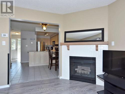 73 Andona Crescent, Toronto (Centennial Scarborough), ON - Indoor Photo Showing Living Room With Fireplace