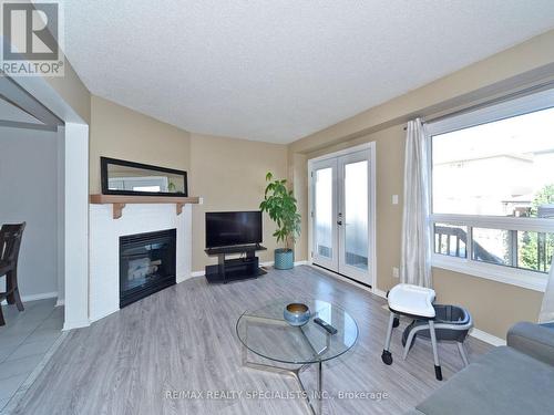 73 Andona Crescent, Toronto (Centennial Scarborough), ON - Indoor Photo Showing Living Room With Fireplace