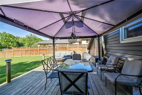 9127 Twenty Road, Glanbrook, ON - Outdoor With Deck Patio Veranda With Exterior