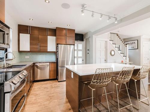 Cuisine - 449 Rue Dufferin, Hampstead, QC - Indoor Photo Showing Kitchen With Upgraded Kitchen