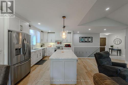 659 James Street, Norfolk, ON - Indoor Photo Showing Kitchen With Double Sink