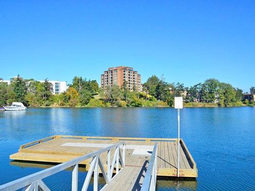 306-356 Gorge Rd East, Victoria, BC - Outdoor With Body Of Water With View