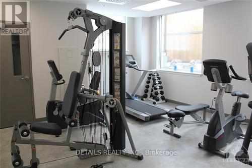 506 - 238 Besserer Street, Ottawa, ON - Indoor Photo Showing Gym Room