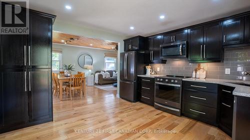 3856 Hamilton Road, Thames Centre (Dorchester), ON - Indoor Photo Showing Kitchen With Upgraded Kitchen