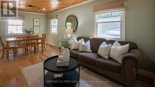 3856 Hamilton Road, Thames Centre (Dorchester), ON - Indoor Photo Showing Living Room