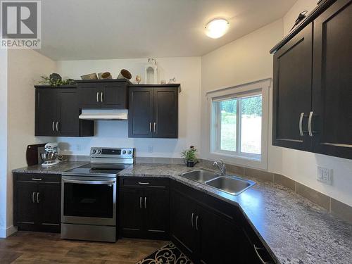 1826 Hulme Creek Road, Rock Creek, BC - Indoor Photo Showing Kitchen With Double Sink