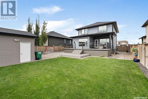 139 Johns Road, Saskatoon, SK - Outdoor With Deck Patio Veranda With Exterior