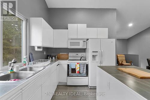 11 Nickles Cove Road, Whitestone, ON - Indoor Photo Showing Kitchen With Double Sink