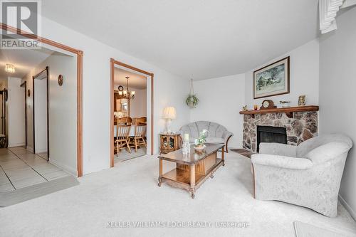 163 Briarwood Avenue, Toronto (West Humber-Clairville), ON - Indoor Photo Showing Living Room With Fireplace