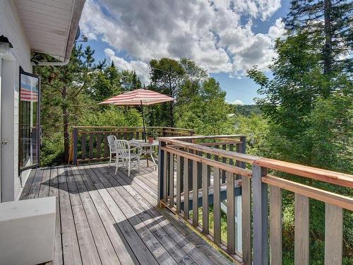 Balcon - 2147 Ch. Du Lac-Quenouille, Val-Des-Lacs, QC - Outdoor With Deck Patio Veranda