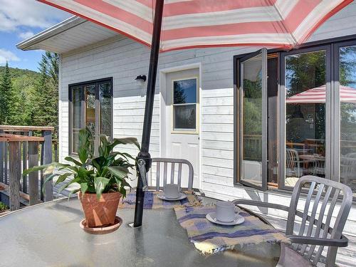 Balcony - 2147 Ch. Du Lac-Quenouille, Val-Des-Lacs, QC - Outdoor With Deck Patio Veranda With Exterior