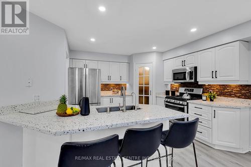 513 Britannia Avenue, Oshawa, ON - Indoor Photo Showing Kitchen With Upgraded Kitchen