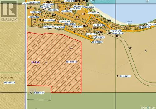 Leslie Beach / Chorney Beach Land, Foam Lake Rm No. 276, SK 