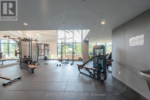 1703 - 27 Mcmahon Drive, Toronto, ON - Indoor Photo Showing Gym Room