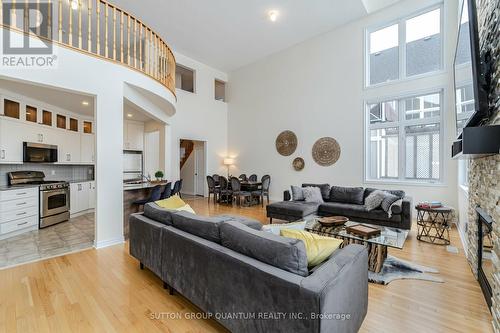 25 Waterview Road, Wasaga Beach, ON - Indoor Photo Showing Living Room With Fireplace