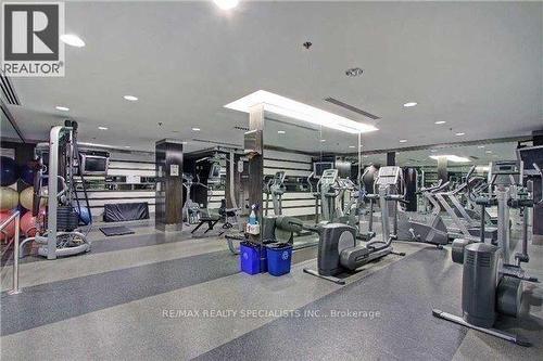 3703 - 21 Carlton Street, Toronto, ON - Indoor Photo Showing Gym Room