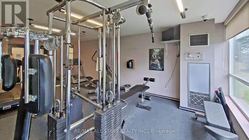 707 - 12 Laurelcrest Street, Brampton (Queen Street Corridor), ON - Indoor Photo Showing Gym Room